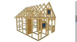 Domek Wiktor I - wersja szkieletowa - zdjęcie 1