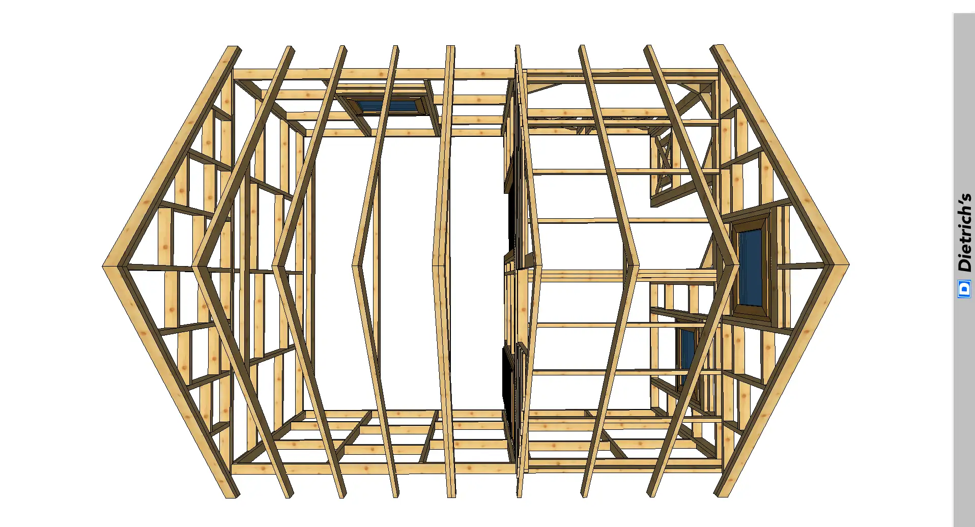 Domek Wiktor I - wersja szkieletowa