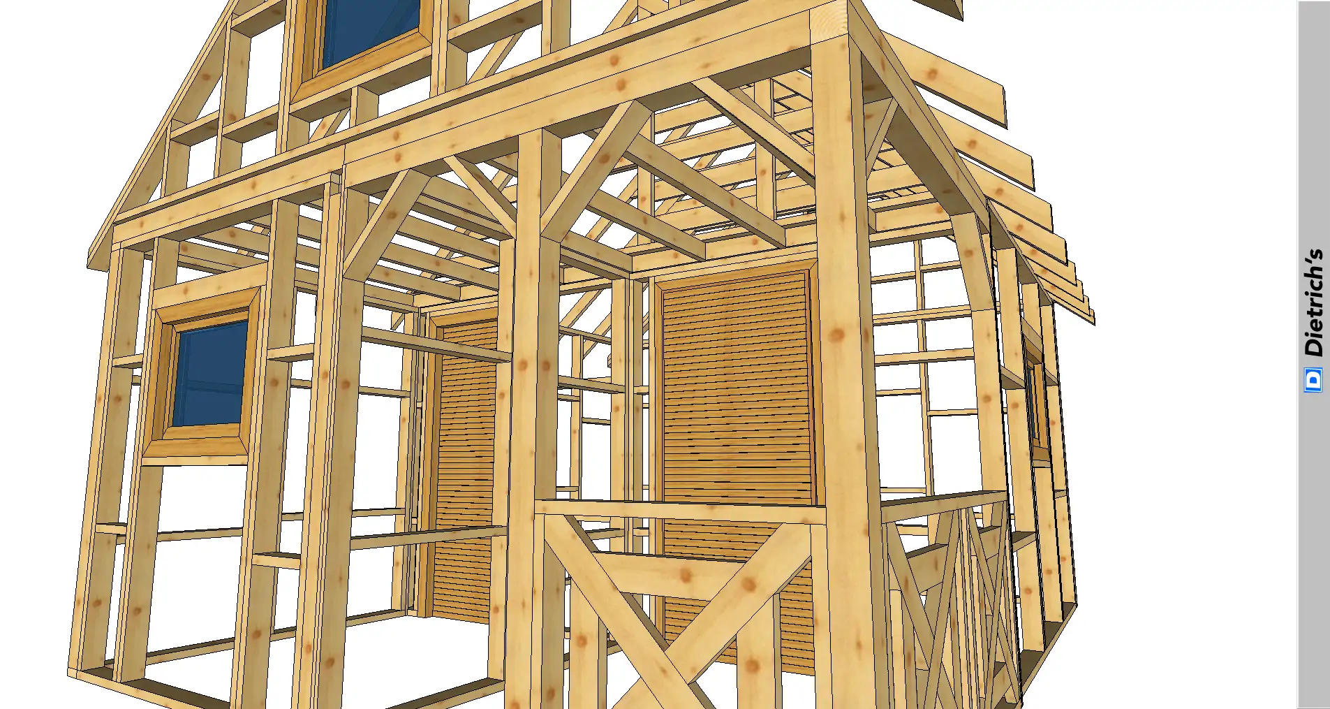 Domek Wiktor I - wersja szkieletowa