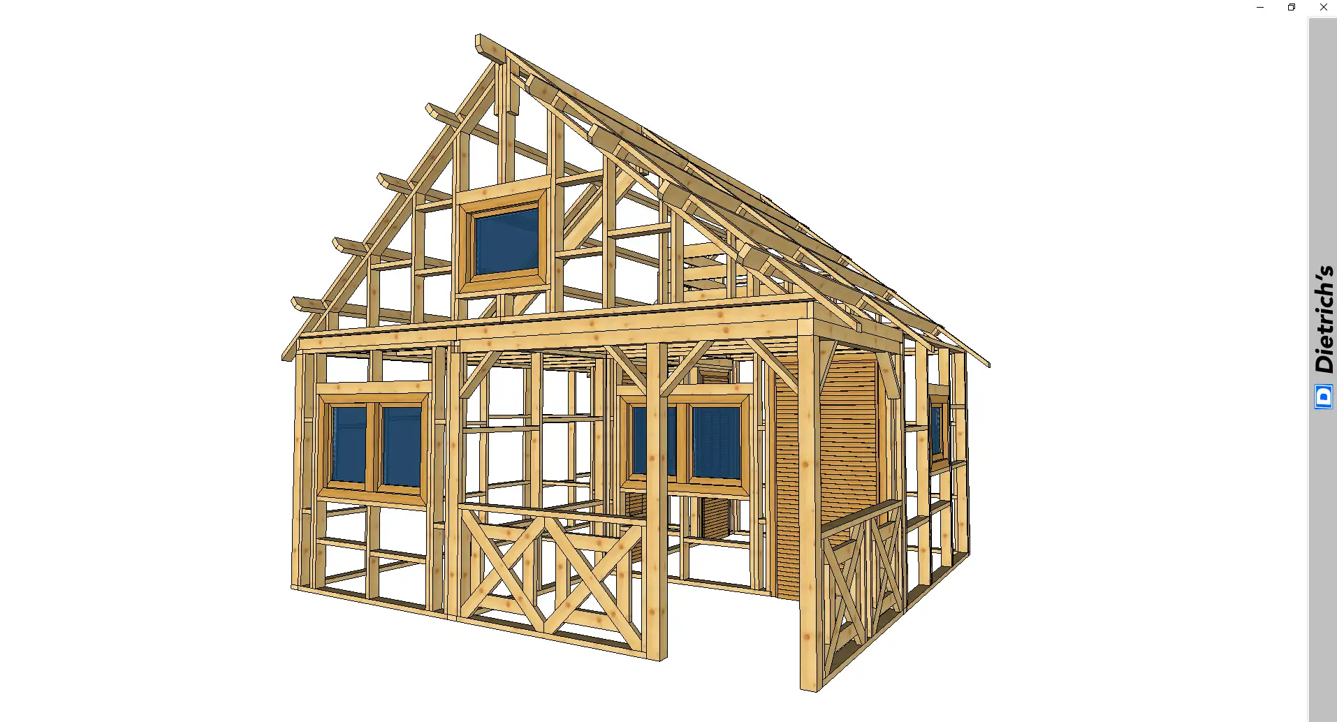 Domek Wiktor II - wersja szkieletowa