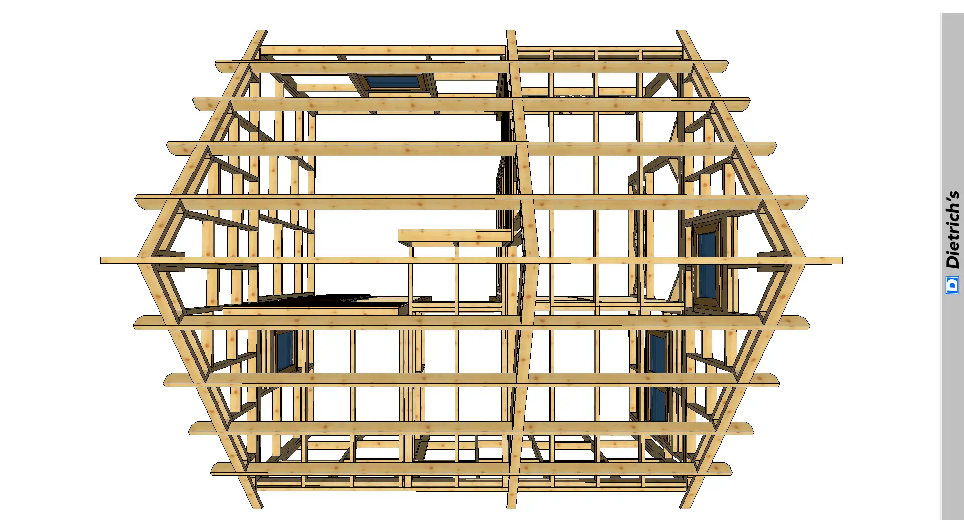 Domek Wiktor II - wersja szkieletowa