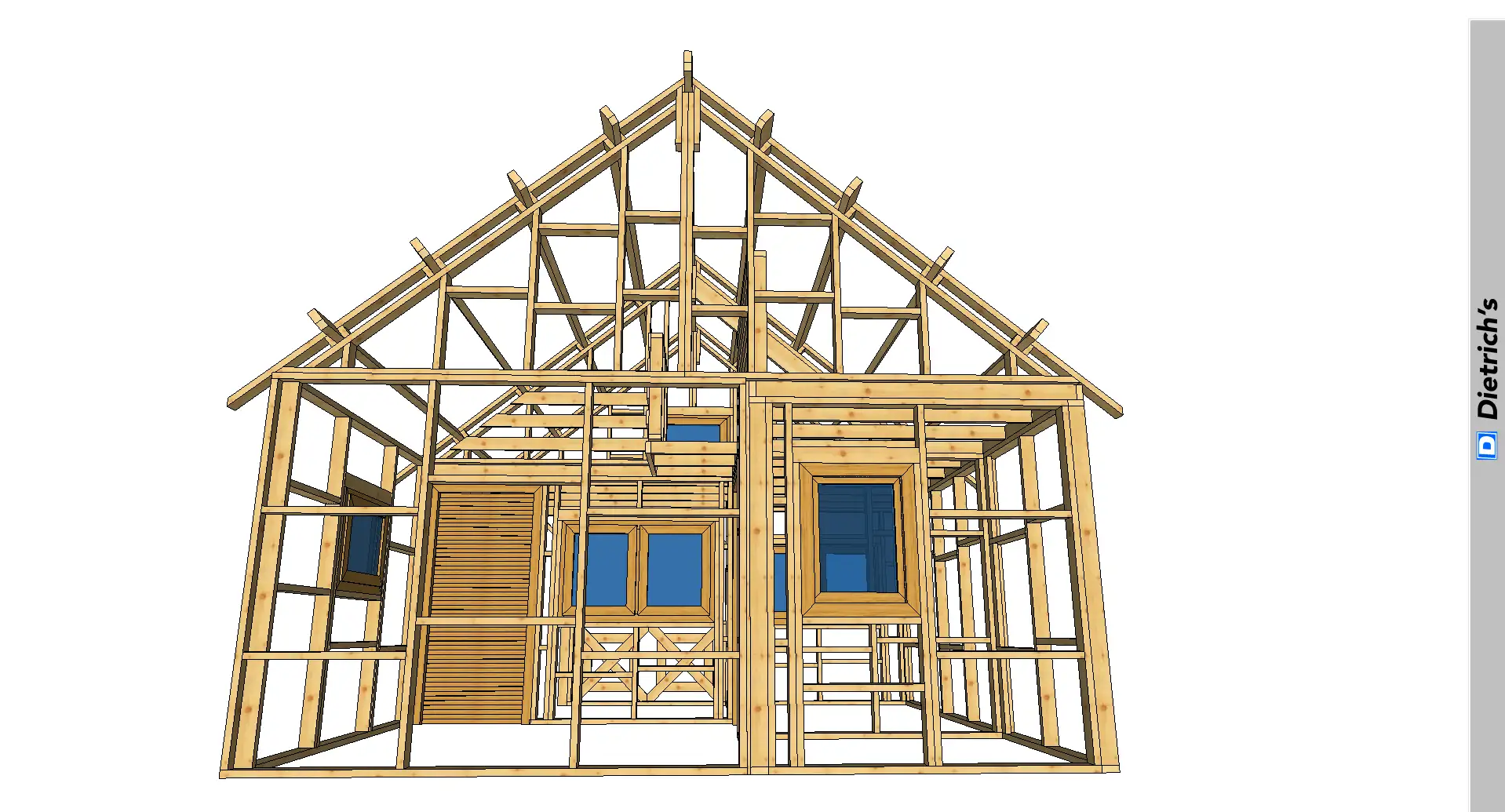 Domek Wiktor II - wersja szkieletowa