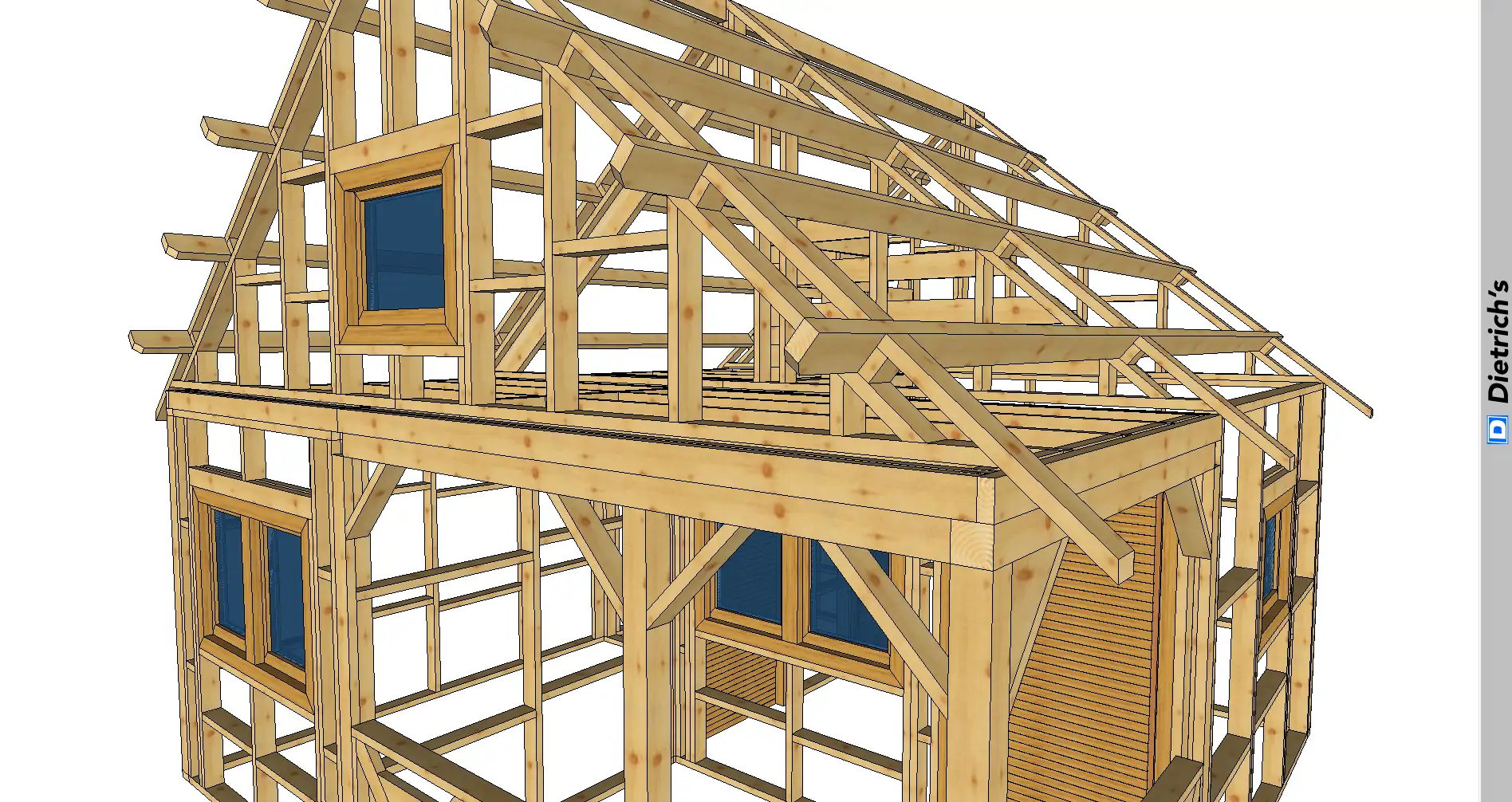 Domek Wiktor II - wersja szkieletowa