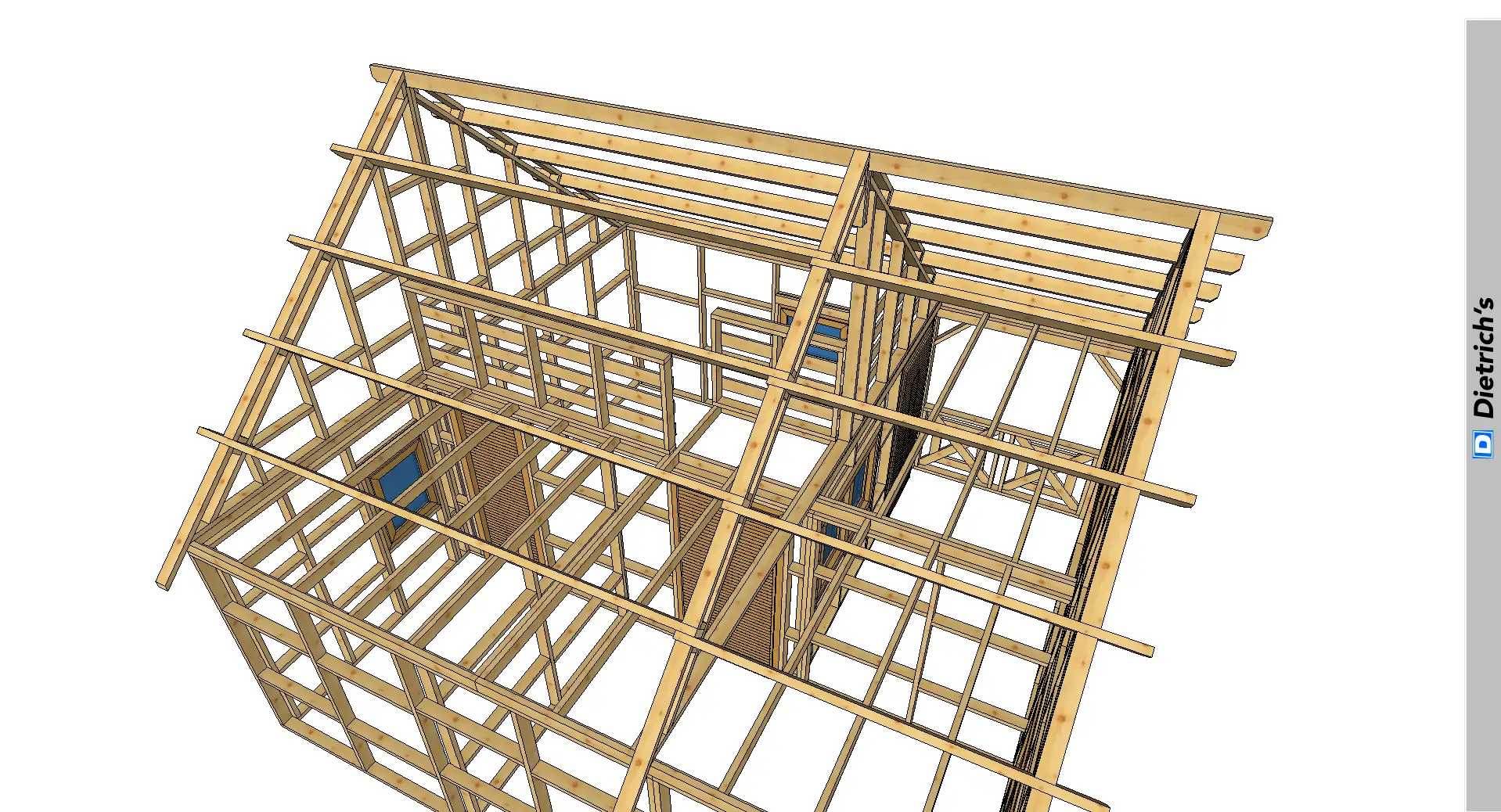 Domek Wiktor IV - wersja szkieletowa