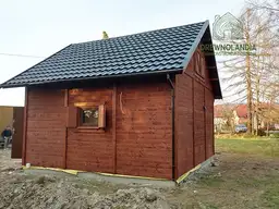 Domek drewniany Janusz - 7m x 5m -35m - zdjęcie 5