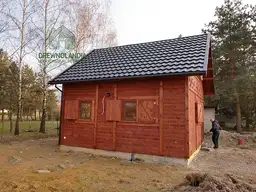 Domek drewniany Janusz - 7m x 5m -35m - zdjęcie 6