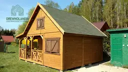 Domek Mieszko II 5m x 5m  + taras boczny 1,5x5m - zdjęcie 6