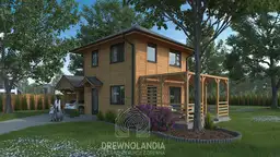 Domek rekreacyjny całoroczny CRP5 - 35 m² - 70 m²  - zdjęcie 1