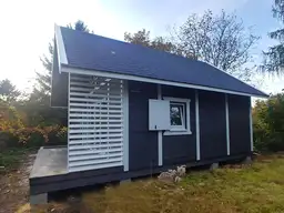 Nowoczesny drewniany domek z antresolą Adam IV 5,9m x 5,9m  - zdjęcie 31