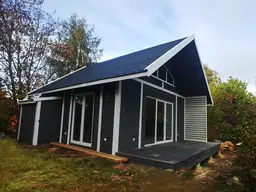 Nowoczesny drewniany domek z antresolą Adam IV 5,9m x 5,9m  - zdjęcie 32