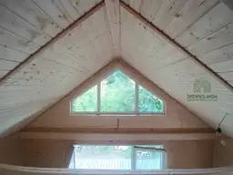 Nowoczesny drewniany domek z antresolą Adam IV 5,9m x 5,9m  - zdjęcie 36