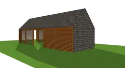 Wiata samochodowa Grażyna 12,5x4m – Solidna ochrona z pomieszczeniem gospodarczym - zdjęcie 5