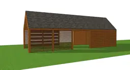 Wiata samochodowa Grażyna 12,5x4m – Solidna ochrona z pomieszczeniem gospodarczym - zdjęcie 6