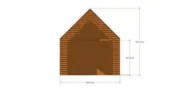 Wiata samochodowa Grażyna 12,5x4m – Solidna ochrona z pomieszczeniem gospodarczym - zdjęcie 10