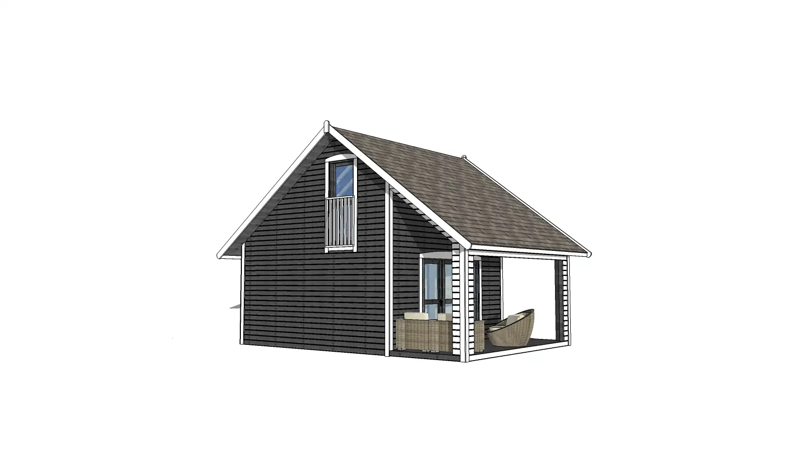 Michał 7m x 5m z antresolą