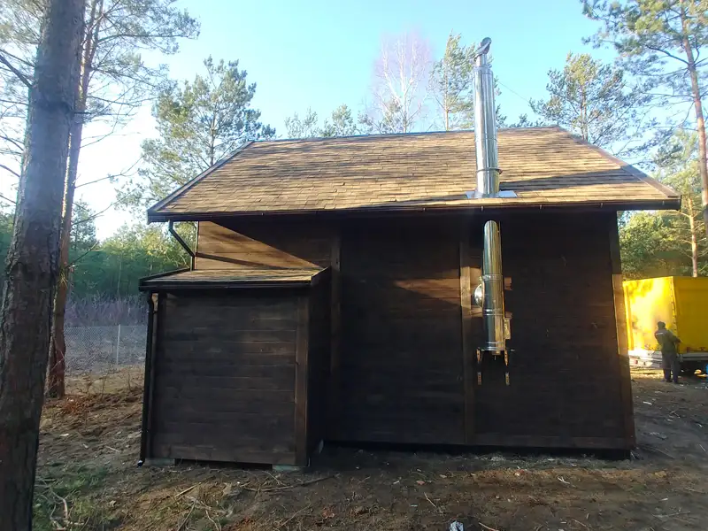 Domek z antresola Wiktor IV - wersja 1 - V1 - 5,9x5,9m