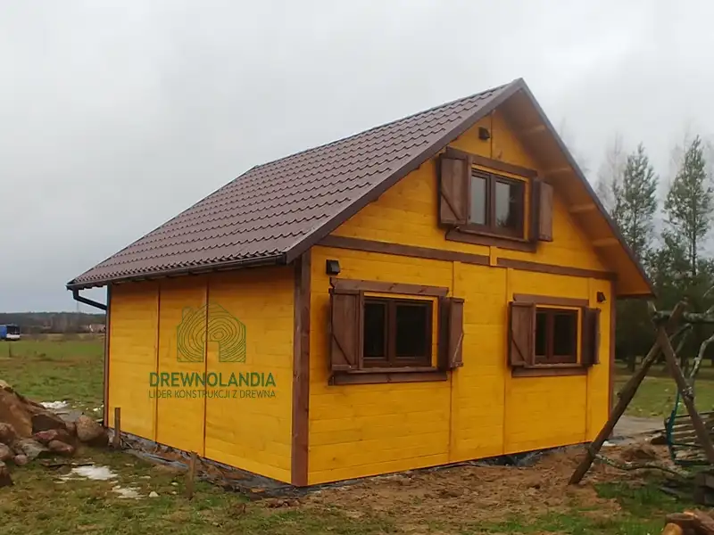 Domek Ogrodowy z drewna Mikołaj II - 5x5m