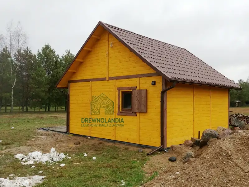 Domek Ogrodowy z drewna Mikołaj II - 5x5m