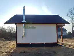 Nowoczesny drewniany domek z antresolą Adam IV 5,9m x 5,9m  - zdjęcie 20