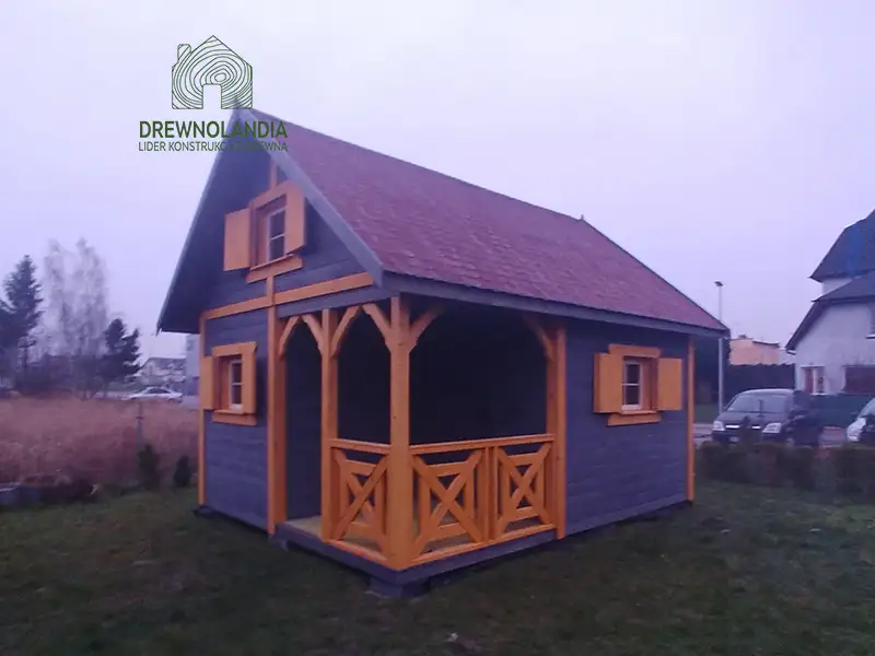 Domek na dzialke Wiktor I - 5x4m 