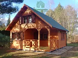 Domek z antresola Wiktor IV - wersja 1 - V1 - 5,9x5,9m - zdjęcie 72