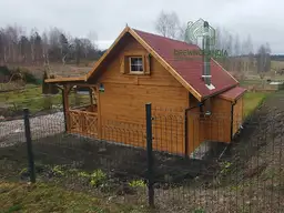 Domek Mieszko II 5m x 5m  + taras boczny 1,5x5m - zdjęcie 44
