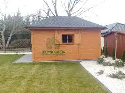 Drewniany Domek narzędziowy Jerzy - 4x3m  - zdjęcie 34