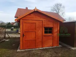 Drewniany Domek narzędziowy Filemon - 2,5x2,5m   - zdjęcie 5