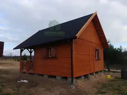 Domek drewniany Wiktor III - 5x6m  - zdjęcie 52