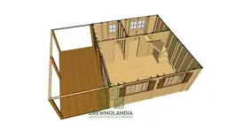 Domek bez pozwolenia Julianek 6x5,5m z tarasem - zdjęcie 15