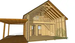 Domek bez pozwolenia Julianek 6x5,5m z tarasem - zdjęcie 14