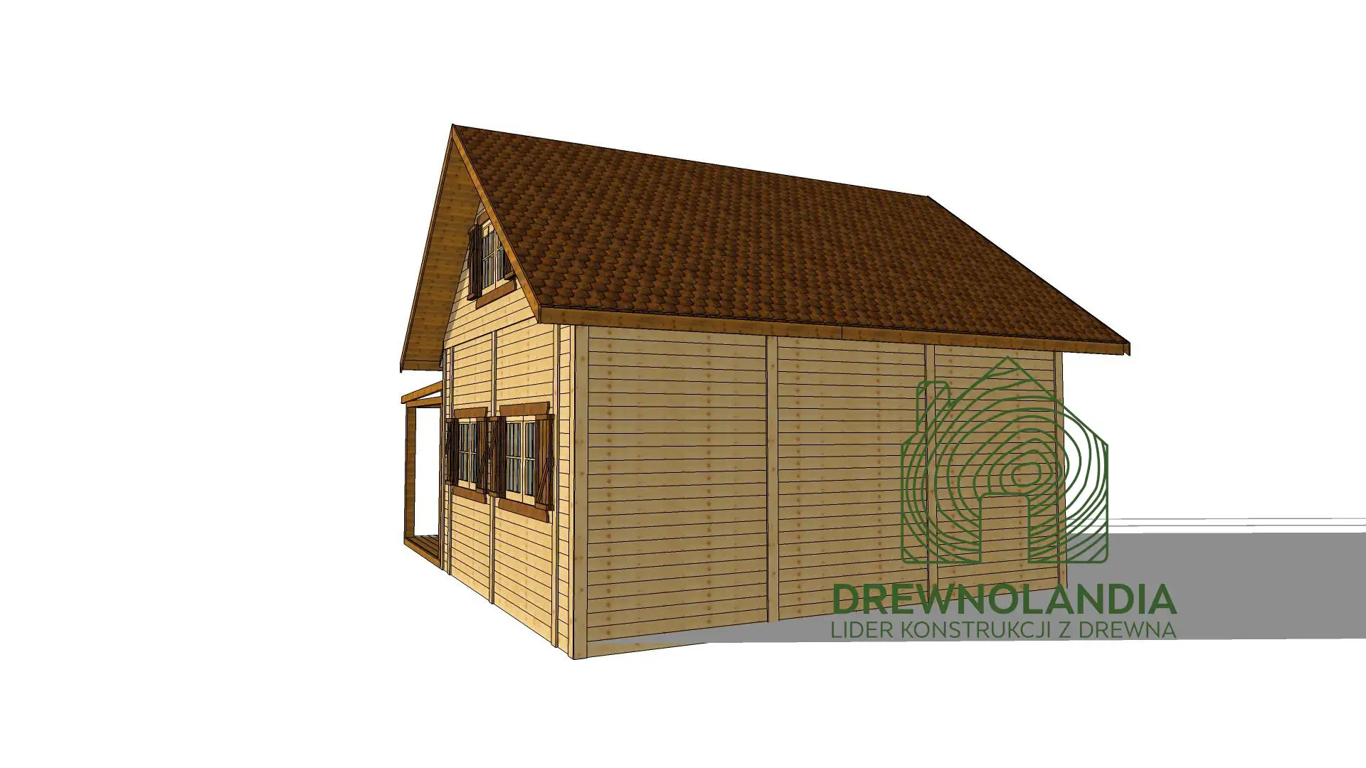 Domek bez pozwolenia Julianek 6x5,5m z tarasem