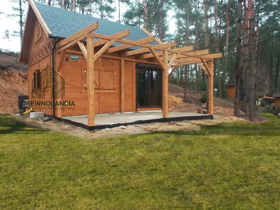 Domek bez pozwolenia Julianek 6x5,5m z tarasem