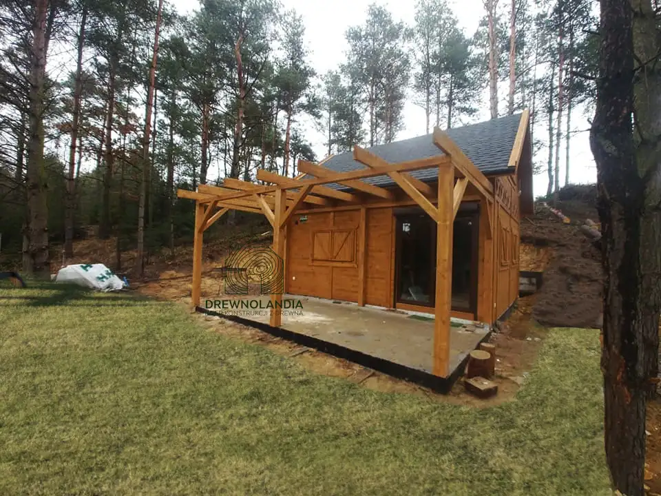 Domek bez pozwolenia Julianek 6x5,5m z tarasem