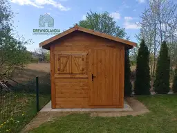 Drewniany Domek narzędziowy Filemon - 2,5x2,5m   - zdjęcie 11