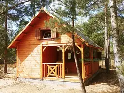 Domek drewniany Wiktor III - 5x6m  - zdjęcie 43