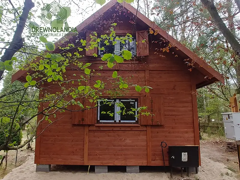 Domek Ogrodowy z drewna Mikołaj II - 5x5m