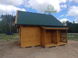 Drewniany domek Wiktor II - 5x5m   - zdjęcie 43