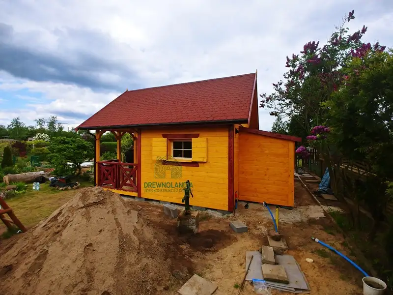 Domek na dzialke Wiktor I - 5x4m 
