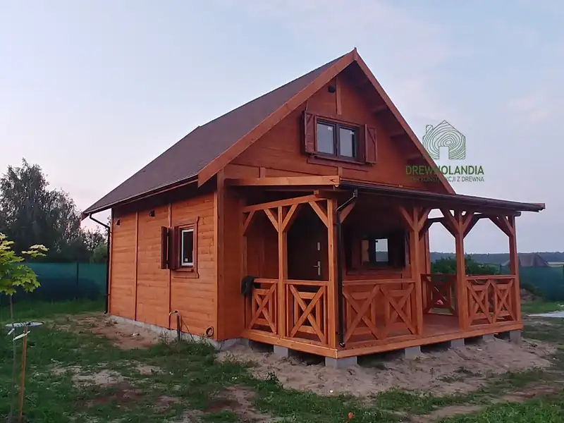 Domek Ogrodowy z tarasem Marcel II - 5x5m 