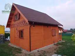 Domek Ogrodowy z tarasem Marcel II - 5x5m  - zdjęcie 8