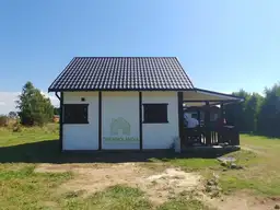 Nowoczesny drewniany domek z antresolą Adam IV 5,9m x 5,9m  - zdjęcie 25