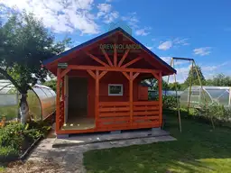 Domek  Aleksander - 6x4m, domek z drewna  - zdjęcie 3