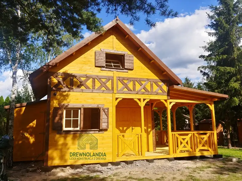 Domek Mieszko II 5m x 5m + taras boczny 1,5x5m