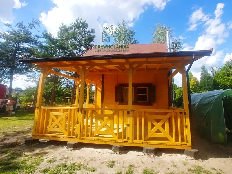 Domek Mieszko II 5m x 5m + taras boczny 1,5x5m