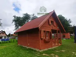 Drewniany domek Wiktor II - 5x5m   - zdjęcie 31