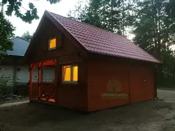 Domek drewniany Wiktor III - 5x6m  - zdjęcie 44
