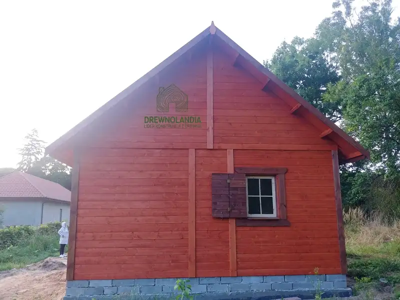 Domek Ogrodowy z drewna Mikołaj II - 5x5m