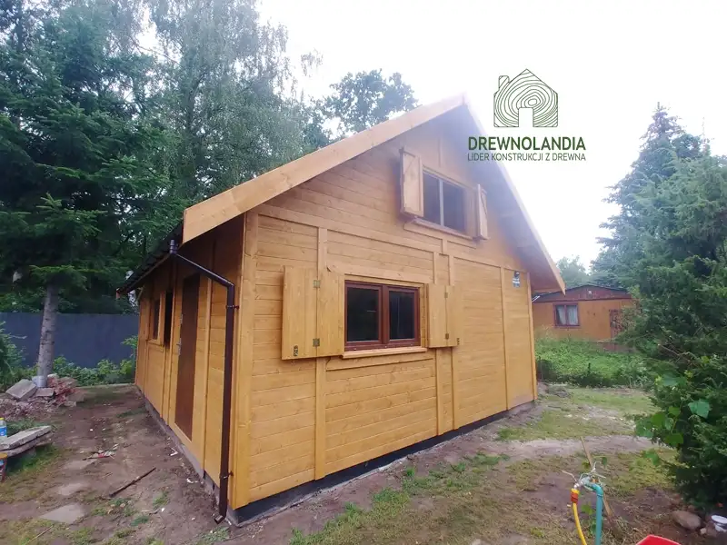 Domek Ogrodowy z drewna Mikołaj II - 5x5m