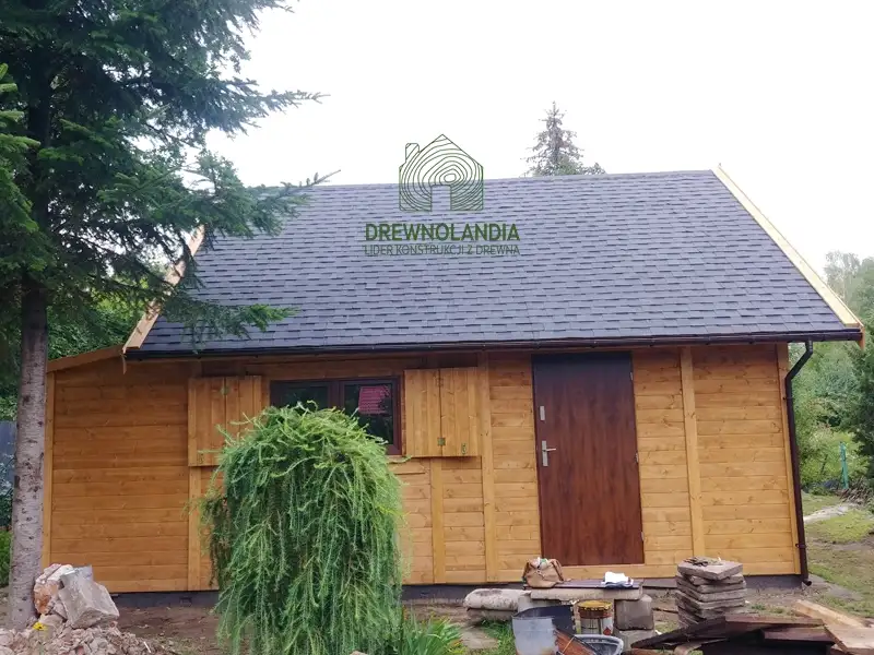 Domek Ogrodowy z drewna Mikołaj II - 5x5m